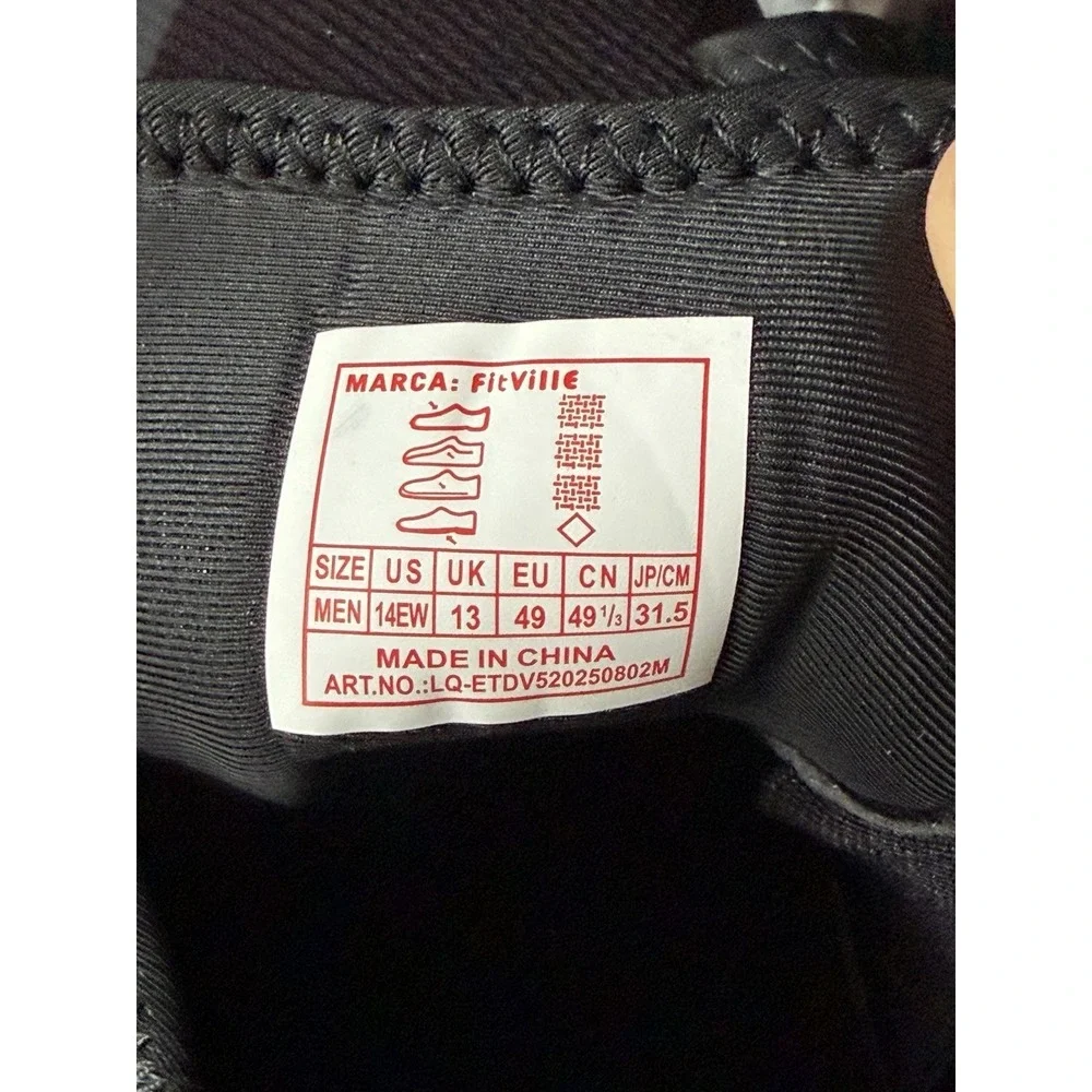 FitVille‎ Diabetic Shoes for Men Wide Width Size 14EW New. Shed